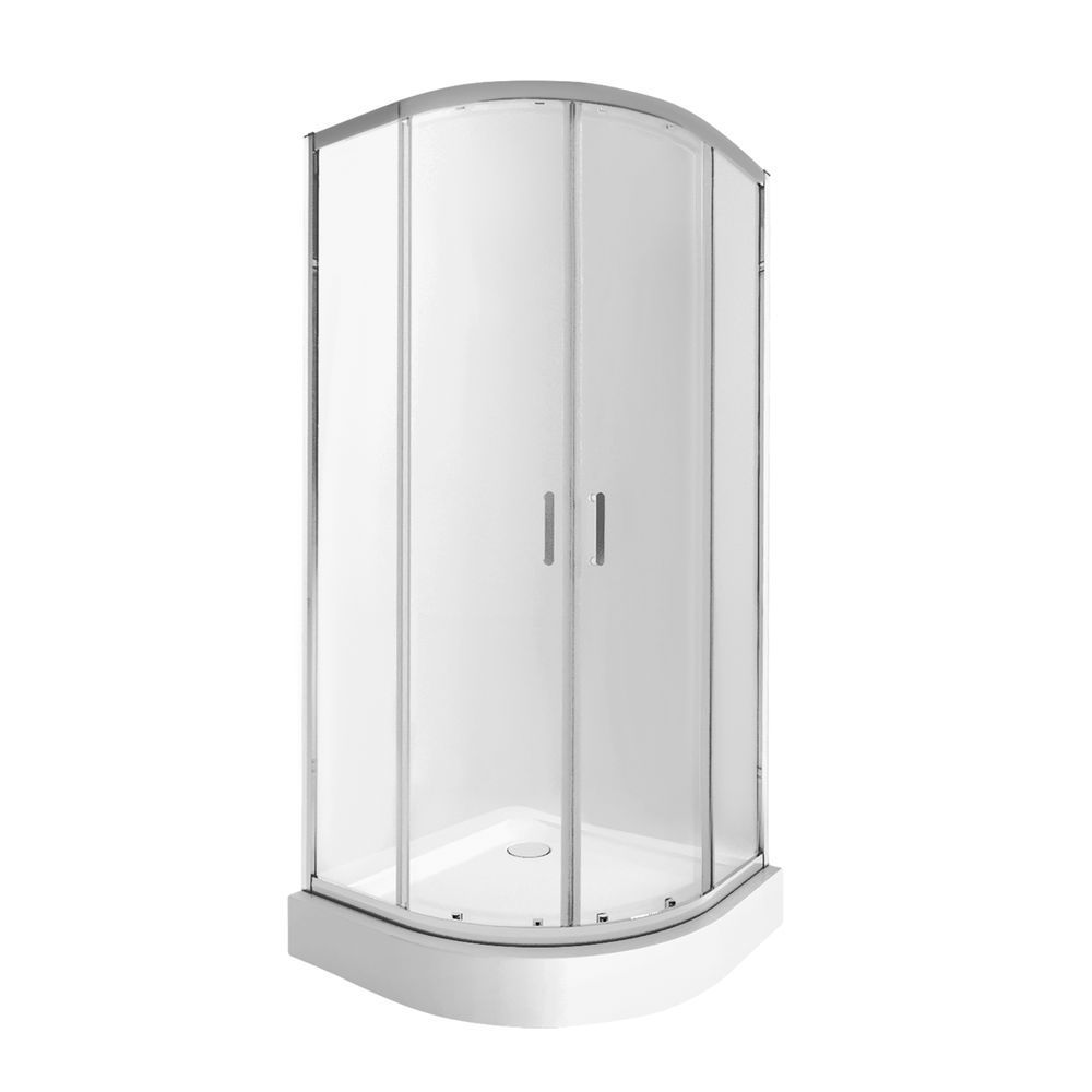 фото Набор Qtap душевая кабина Taurus CRM1099AC6 Clear 2020x900x900 мм + поддон Robin 309912C 90x90x12 см с сифоном