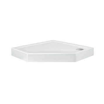 фотографія Душовий піддон Qtap Diamond 309912 90x90x12 см + сифон