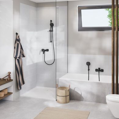 фотографія Одноважільний змішувач для ванни Grohe Cubeo (1018142430)