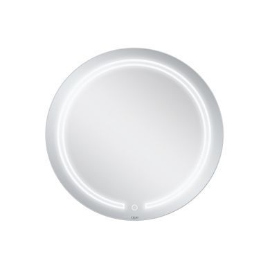 фото Зеркало Qtap Jay N R590 с LED-подсветкой Touch, диммер, рег. яркости QT07782504W