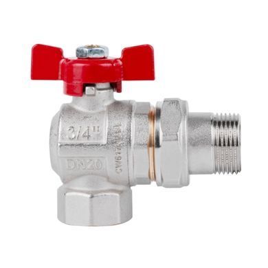 фото Кран шаровой Icma FAR. ROSSA 3/4" угловой №361