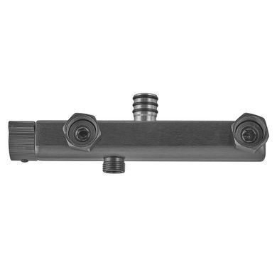фото Душова колона Armata BCF-009-J Graphite зі змішувачем з кнопковим перемикачем, 3 режими (CH6507)