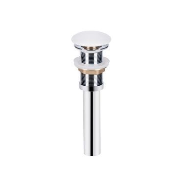 фотографія Комплект Qtap Stork: Раковина накладна квадратна 430x430x120 мм White + Донний клапан PU02