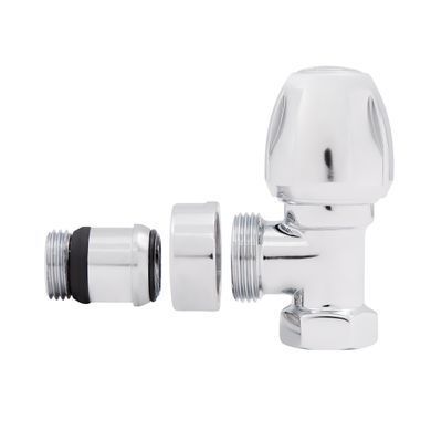 фото Кран радиаторный Icma 1/2" с антипротечкой угловой №1116