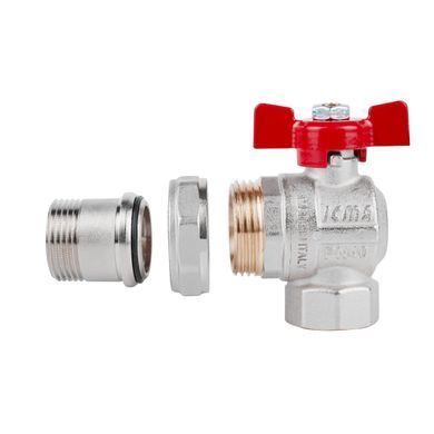 фото Кран шаровой Icma FAR. ROSSA 3/4" угловой №361