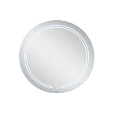 фото Зеркало Qtap Jay N R590 с LED-подсветкой Touch, диммер, рег. яркости QT07782504W