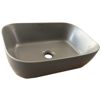 фото Раковина накладна Mixxus Premium DIVERSE-0116 GRAY 455x330x135mm (MP6651)
