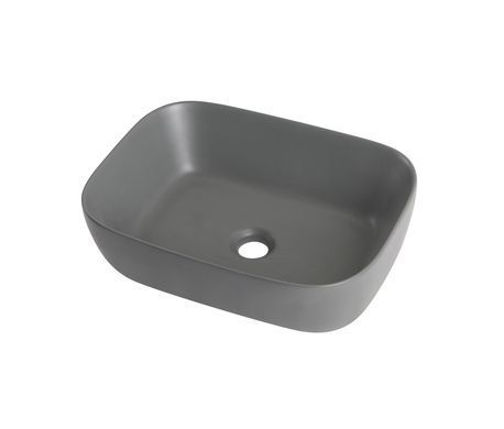 фото Раковина накладна Mixxus Premium DIVERSE-0116 GRAY 455x330x135mm (MP6651)