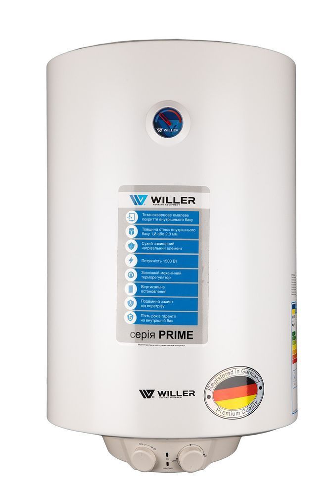 фото WILLER EV100DR-Prime водонагрівач вертикальний