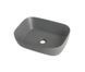 Раковина накладна Mixxus Premium DIVERSE-0116 GRAY 455x330x135mm (MP6651)