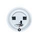 Зеркало Qtap Jay N R590 с LED-подсветкой Touch, диммер, рег. яркости QT07782504W