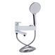 Смеситель для ванны Qtap Jay с поворотным изливом (c душевым гарнитуром) QTJAY260CRW45554 Chrome/White