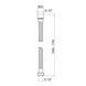 Шланг Lidz Niagara 06 1,5-1,7 м LDNIA06CRM35454 Chrome