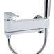 Смеситель для ванны Qtap Jay с поворотным изливом (c душевым гарнитуром) QTJAY260CRW45554 Chrome/White