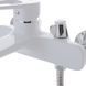 Змішувач для ванни з коротким виливом MIXXUS NEVADA 009 EURO Білий (MI5800)