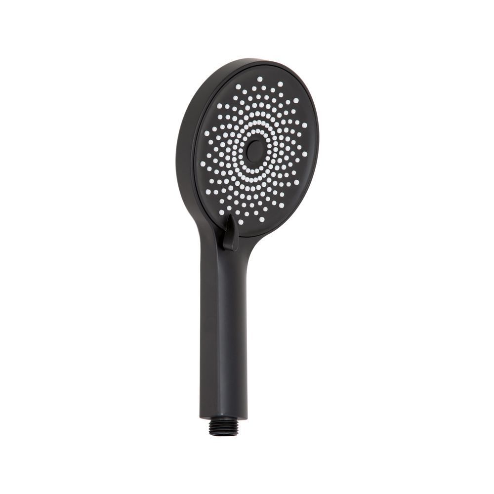 фото Лейка для ручного душа Qtap Rucni 120 мм округлая QTRUC125BLM45776 Black Matt