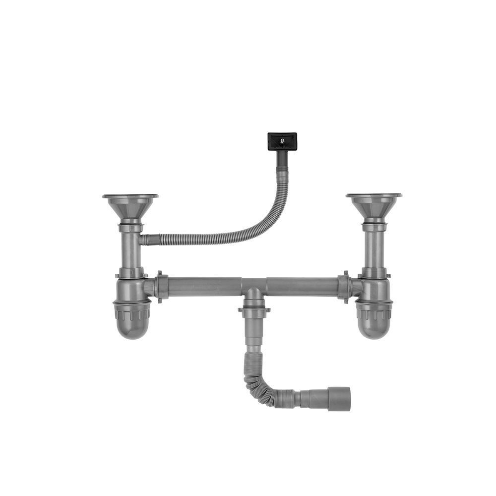 фото Сифон для кухонной мойки Kroner KRP Siphon - 012 3 1/2"х50/40 мм
