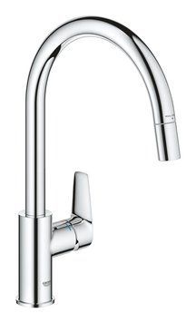 фотографія Одноважільний змішувач для кухні Grohe BauEdge New (30536000)