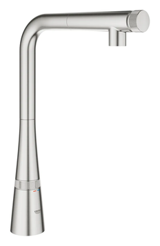 фото Змішувач для кухні з висувним виливом Grohe Zedra SmartControl (31593DC2)