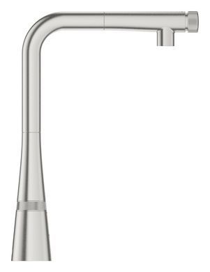 фотографія Змішувач для кухні з висувним виливом Grohe Zedra SmartControl (31593DC2)