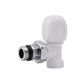 фотографія Кран радіаторний Icma 1/2" з антипротіканням кутовий №1124