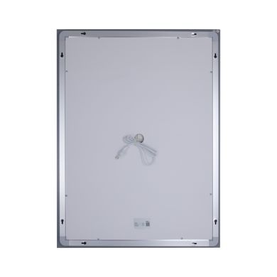 фото Зеркало Lidz Kubis 600х800 с LED-подсветкой Touch, с антизапотеванием, с диммером, рег. яркости LD78LF9376080