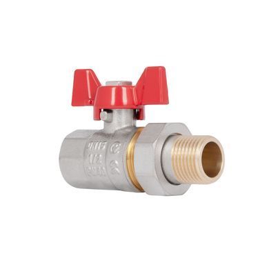 фотографія Кран кульовий "Американка" Thermo Alliance Standart 1/2" ВЗ прямий SD220NW15PN40