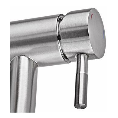 фото Змішувач для умивальника Armata SUS-001-B з нерж. сталі (CH6476)