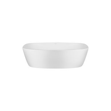 фото Раковина-чаша Qtap Cardinal 500х380х140 White с донным клапаном QT04117050TW