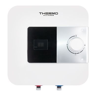 фотографія Водонагрівач електричний Thermo Alliance 10 л над мийкою вертикальний, мокрий ТЕН 1,5 кВт SF10X15N