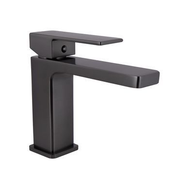 фото Смеситель для раковины Qtap Gemini QTGEM270GMB45676 Gunmetal Black PVD