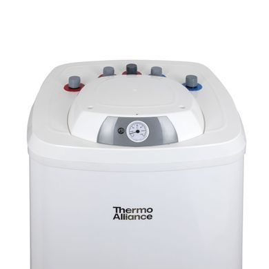 фото Водонагреватель комбинированный Thermo Alliance Vulcan напольный 100 л. т.о. 1,2кв.м верхнее подключение, (CWH 10046 12S F)