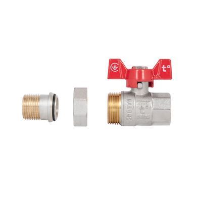 фотографія Кран кульовий "Американка" Thermo Alliance Standart 1/2" ВЗ прямий SD220NW15PN40