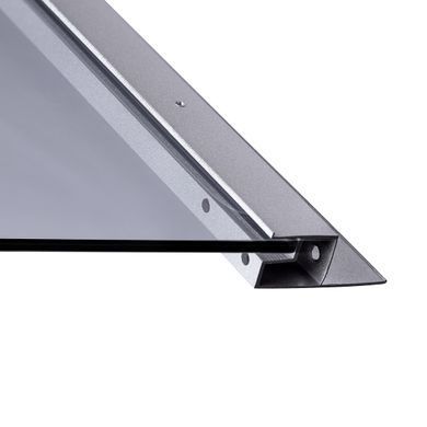 фото Гидромассажный бокс Lidz Tani SBM90x90.SAT.HIGH.GR, стекло тонированное 4 мм