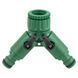 Кран розподільний з адаптерами 1/2" 2-а виходу в/р 1/2"&times;3/4" (ABS) GRAD (5016885)