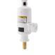 Проточний кран-водонагрівач кухонний для кухні Lidz Warm 057 LDWAR057WCR24983 White / Chrome