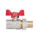 Кран кульовий "Американка" Thermo Alliance Standart 1/2" ВЗ прямий SD220NW15PN40