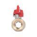 Кран кульовий "Американка" Thermo Alliance Standart 1/2" ВЗ прямий SD220NW15PN40