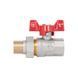 Кран кульовий "Американка" Thermo Alliance Standart 1/2" ВЗ прямий SD220NW15PN40