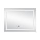 Зеркало Qtap Mideya (DC-F904) 800х600 с LED-подсветкой Touch, с антизапотеванием, с часами, диммером, рег. яркости QT2078F904W