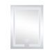 Зеркало Lidz Kubis 600х800 с LED-подсветкой Touch, с антизапотеванием, с диммером, рег. яркости LD78LF9376080
