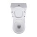 Унітаз-компакт Qtap Presto безобідковий з сідінням Soft-close QT24221217AW