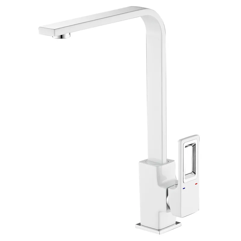 фото Змішувач для кухні Mixxus Premium DANTE 017 White-Chrome (MI6796)