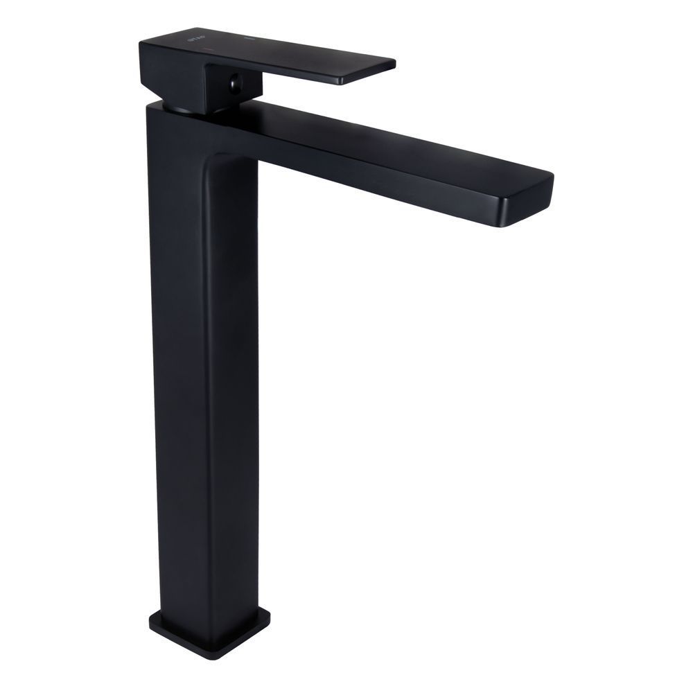 фото Смеситель для раковины Qtap Gemini высокий QTGEM269BLM45678 Black Matt