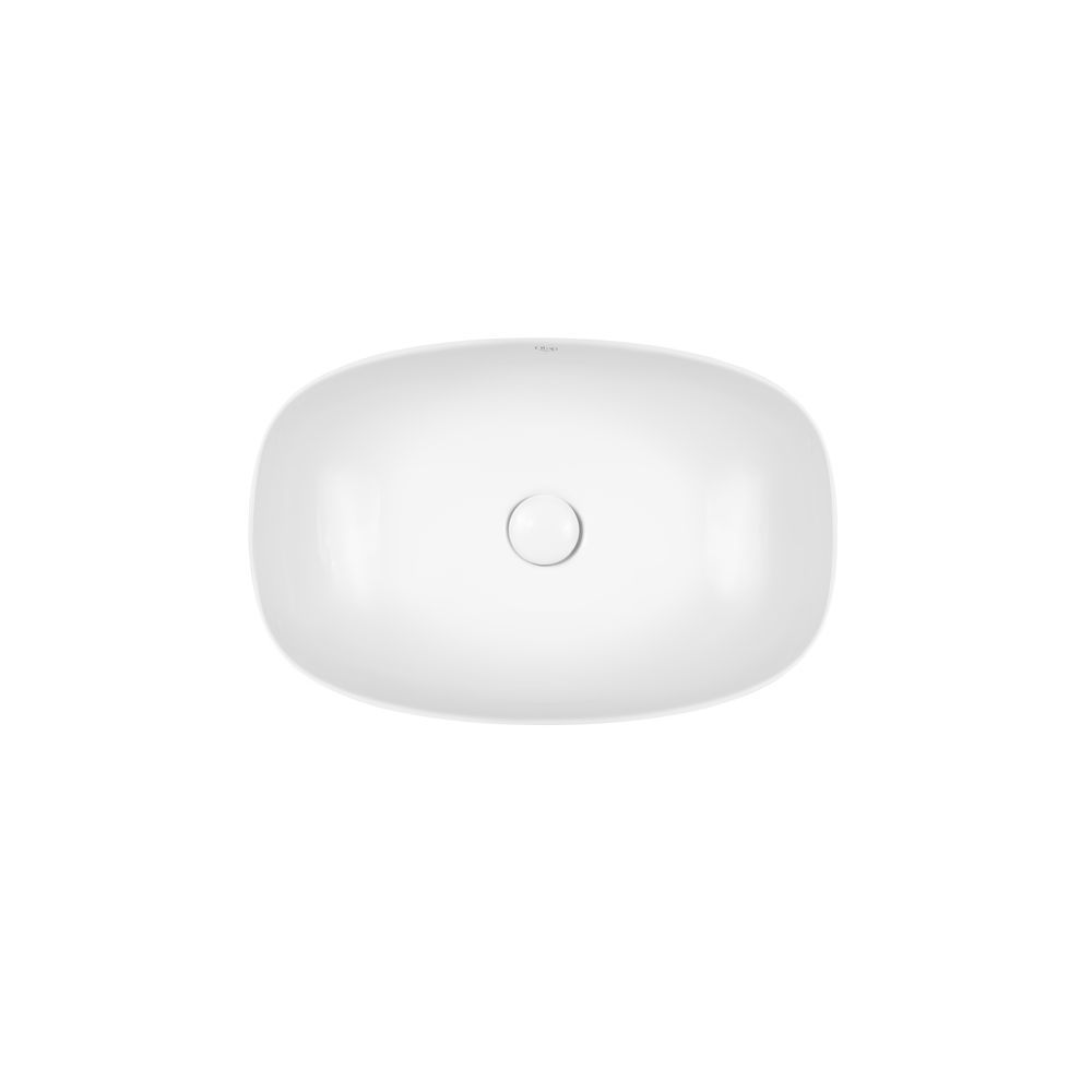 фото Раковина-чаша Qtap Cardinal 600х380х140 White с донным клапаном QT04117060TW