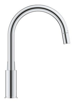 фото Одноважільний змішувач для кухні Grohe BauLoop New (30543000)