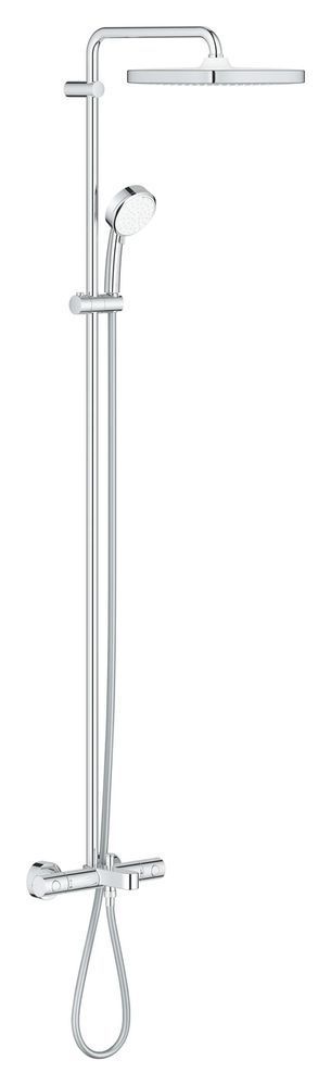 фото Душевая система с термостатом для ванной Grohe New Tempesta Cosmop. System (26691000)