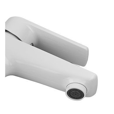 фотографія Змішувач для умивальника PLAMIX OSCAR-001 WHITE (без підведення) (Колір білий) (PM0022)