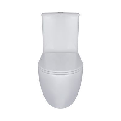 фото Унитаз-компакт Qtap Robin Ultra Quiet безободковый с сиденьем Soft-close QT13222128AUQ1W