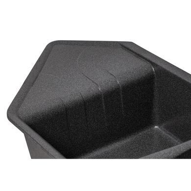 фотографія Кухонна мийка з додатковою чашею Lidz 1000x500/225 GRF-13 (LIDZGRF131000500225)
